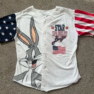 Vintage 90s Looney Tunes Bugs “Star Spangled Bugs” T-Shirt (L)